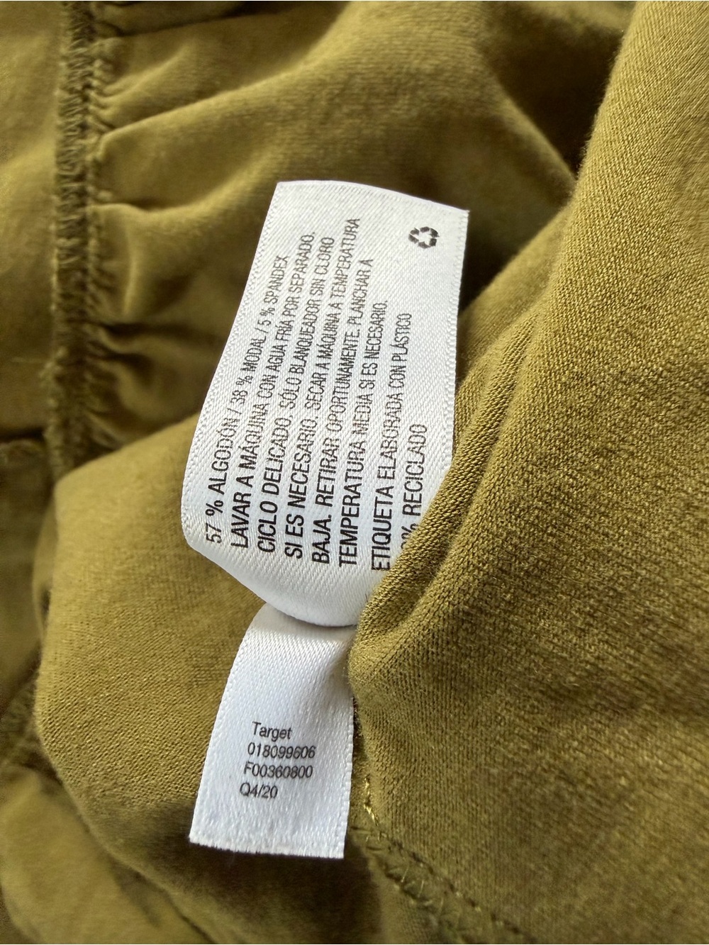 A New Day Sleeveless Olive Green Tie-Waist Maxi Dress Size Medium - Picture 11 of 11